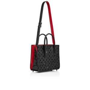 Christian Louboutin Top handle bag Grained calf leather and spikes loubinthesky